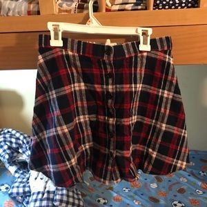 Pacsun plaid skirt